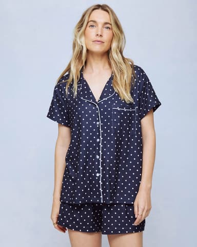 Polka Dot Flora Pillowsoft Short Set