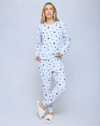Sleepy Star Multi Marna Waffle Thermal PJ Set