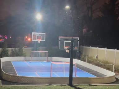 Bande de dek hockey YardRink – format terrain de basketball