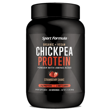ChickPea Protein Powder - Strawberry Shake