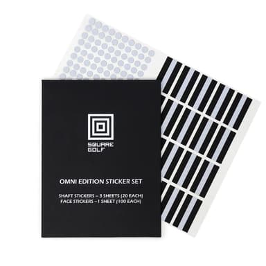 Square Golf Omni Club Stickers