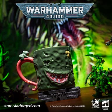 Starforged Warhammer 40K Chaos Gods Dark Gods The Plague Lord Nurgle Pustulent Beverage Mug Cup