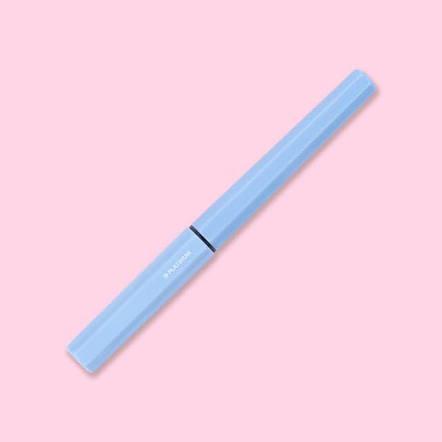 Platinum Little Shooting Star Fountain Pen - Fine Nib - Lake Blue