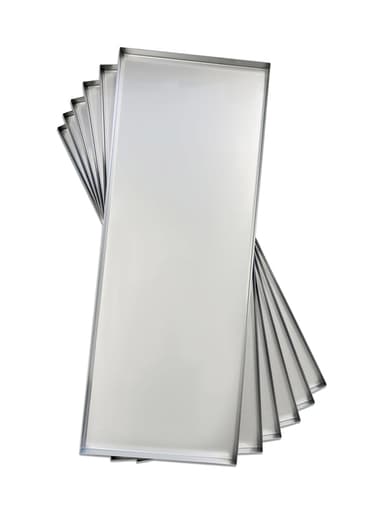 Large freeze dryer trays