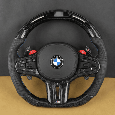Custom Carbon Steering Wheel for BMW G Series 3 Series 4 Series 5 Series X3 X4 X5 X6 M2 M3 M4 M5 2018-2024