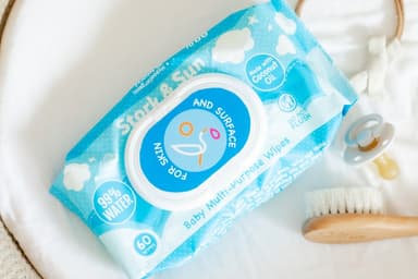 Stork & Sun Baby Wipes — 16 Pack (960ct) | 3-Month Supply | Best Value