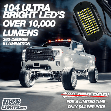SB 104 MB| Pure White Rock Lights