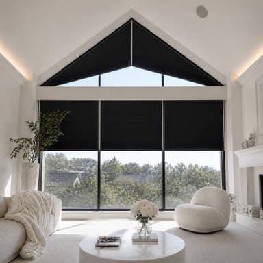 Sulugood Custom Specialty Cellular Shades for Angled & Arch Windows