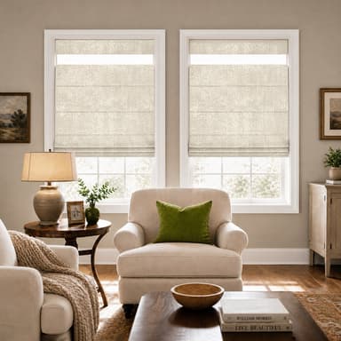 Sulugood No Drill Cordless Top Down Bottom Up Inkstrata Blackout Roman Shades
