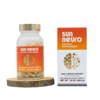 Sun Neuro | Sea-Derived Plasmalogen Nootropic | Brain Support Supplement