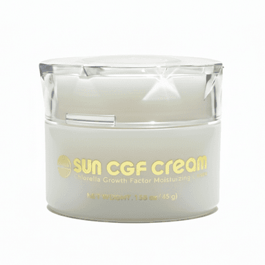 Sun Chlorella CGF Cream | 20% Chlorella Extract Moisturizer | Peptides, Squalane | All Skin Types