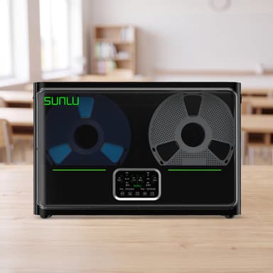 SUNLU FilaDryer S4 Pro, Dual-Zone Filament Dryer with Independent Temperature & Time Control, 85℃ Max Temperature, Drying & Annealing 2-in-1, Fits 4 × 1kg Filam