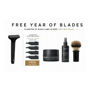Single Edge SE Starter Set + Free Year of Blades
