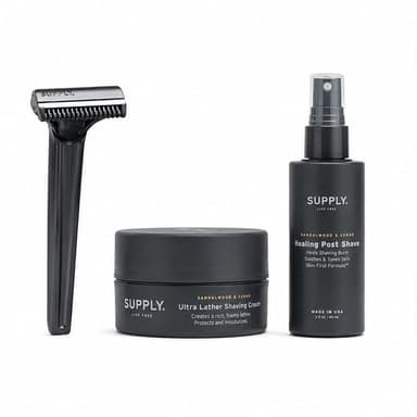 Single Edge Shave Set + Year of Blades