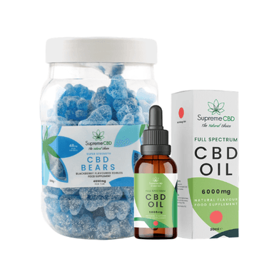 EXCLUSIVE: 6000mg Oil with Limited Edition Blue Bears (4800mg)