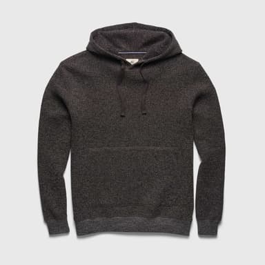 Ivan Waffle Fleece Hoodie - Charcoal Heather