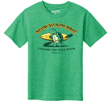 Wolf River Conservancy - Slow Yo Row Youth T-Shirt