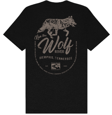 Wolf River Conservancy - Run the Wolf T-Shirt