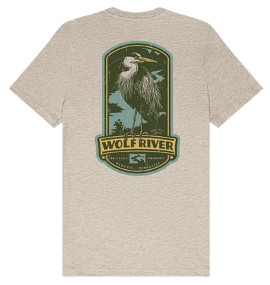 Wolf River Conservancy Heron T-Shirt