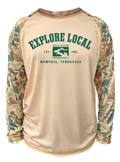 Wolf River Conservancy - Explore Local Crew Neck Shirt