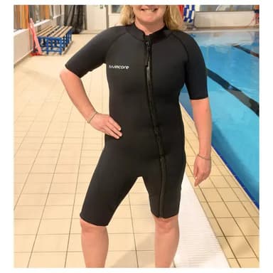 Swimcore Thermal Training Wetsuit | UNISEX Short Sleeve Front Zip
