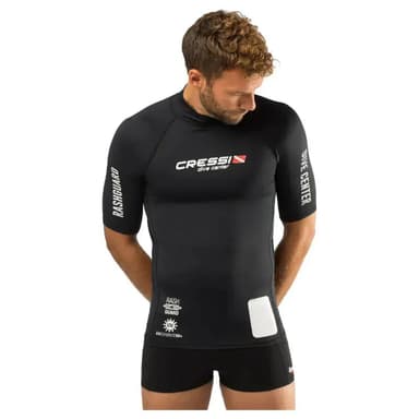 Men Pool Diving Rashguard | Cressi Short Sleeves Rashvest