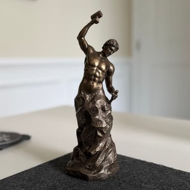 Self-Made Man Statue
