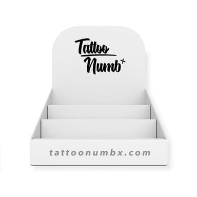 TattooNumbx Product Display Stand