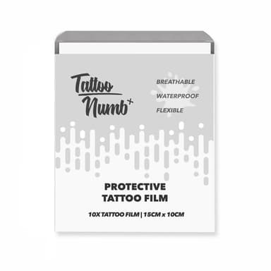 TattooNumbx Protective Tattoo Aftercare Film (10 Pack)