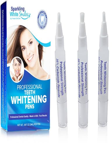 3 PACK - EXTRA FAST ACTING 35% PREMIUM TEETH WHITENING PENS
