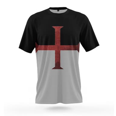 Knights Templar T-Shirt<br> Crusader's Cross