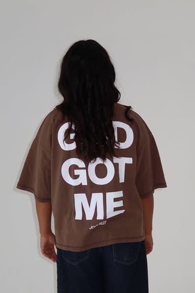 *PRE-ORDER* (9 WEEKS) - GGM CROP TEE | CLAY