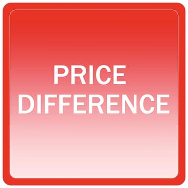 Price Difference