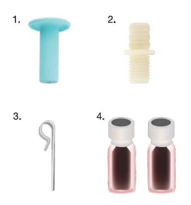 Berkey Filter Priming Kit with Anti-Airlock Vapor Lock Clip