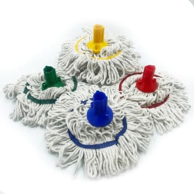 350mm Looped Cotton Mop Head | Colour Coded