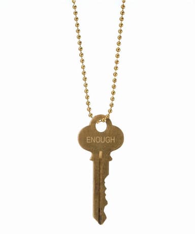 Atticus Vintage Ball Chain Key Necklace