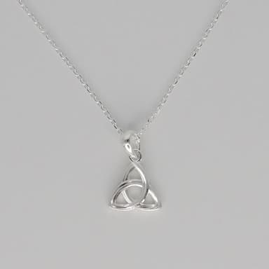 Trinity Knot Sterling Silver Pendant