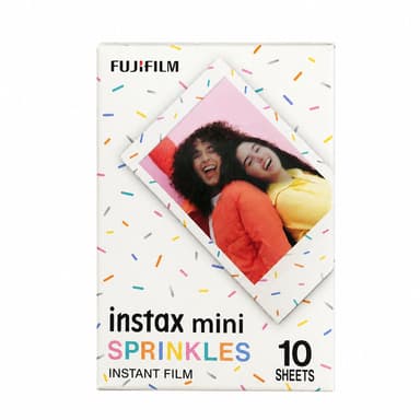 FUJIFILM instax mini Instant Film (Sprinkles, 10 Exposures)