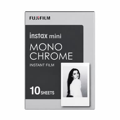 FUJIFILM instax mini Monochrome Instant Film (10 Exposures)