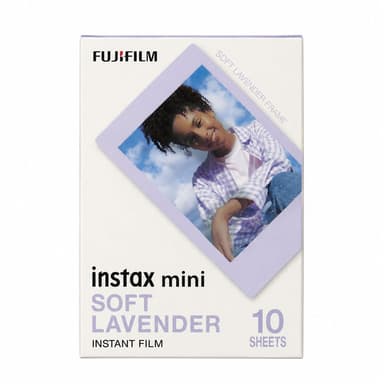 FUJIFILM instax mini Soft Lavender Instant Film (10 Exposures)