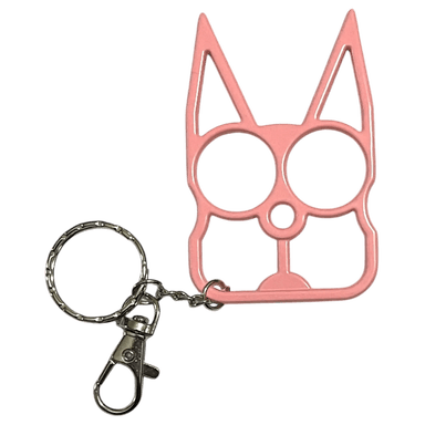 Cat  Keychain- Baby Pink