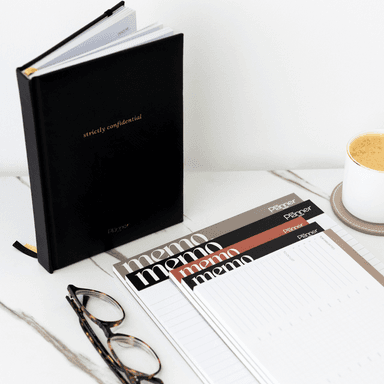 Desk Essentials Suite (Bundle) | Notepads, Notebook & Daily Planner