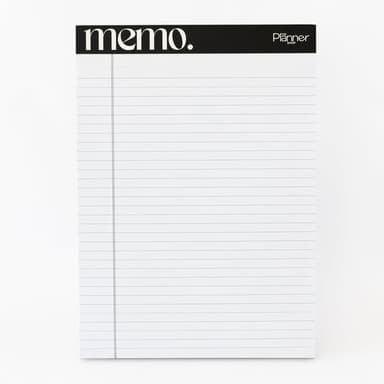 Memo Notepad (L) | Large Legal Notepad | 100 gsm