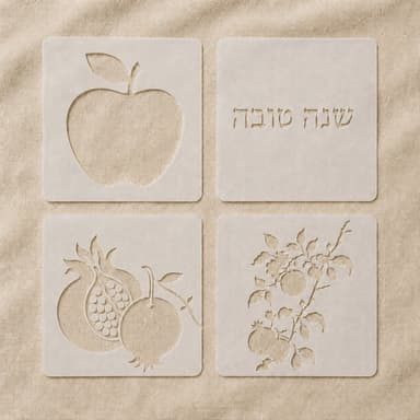 Soft Light Sourdough Stencils | Adina Moss Collection