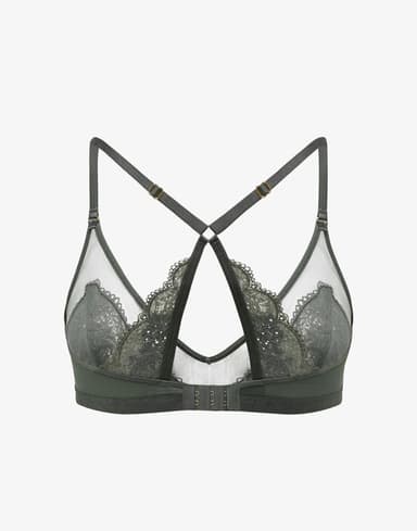 All Day Lace Racerback Bralette