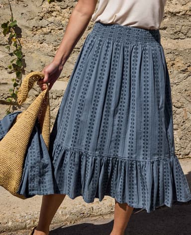 Cipher Midi Skirt