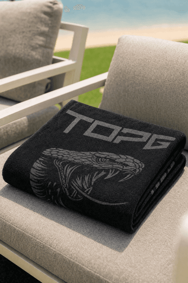 Cobra Towel Black