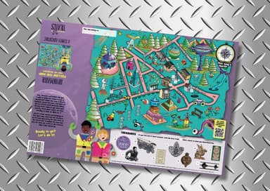 Brynmawr Treasure Map Trail: Awesome Aliens