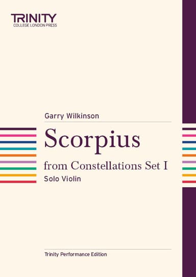 Scorpius from Constellations Set I (for Solo Violin) - ebook