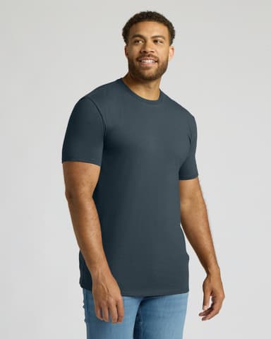 Onyx Tall Straight Hem Crew Neck T-Shirt
